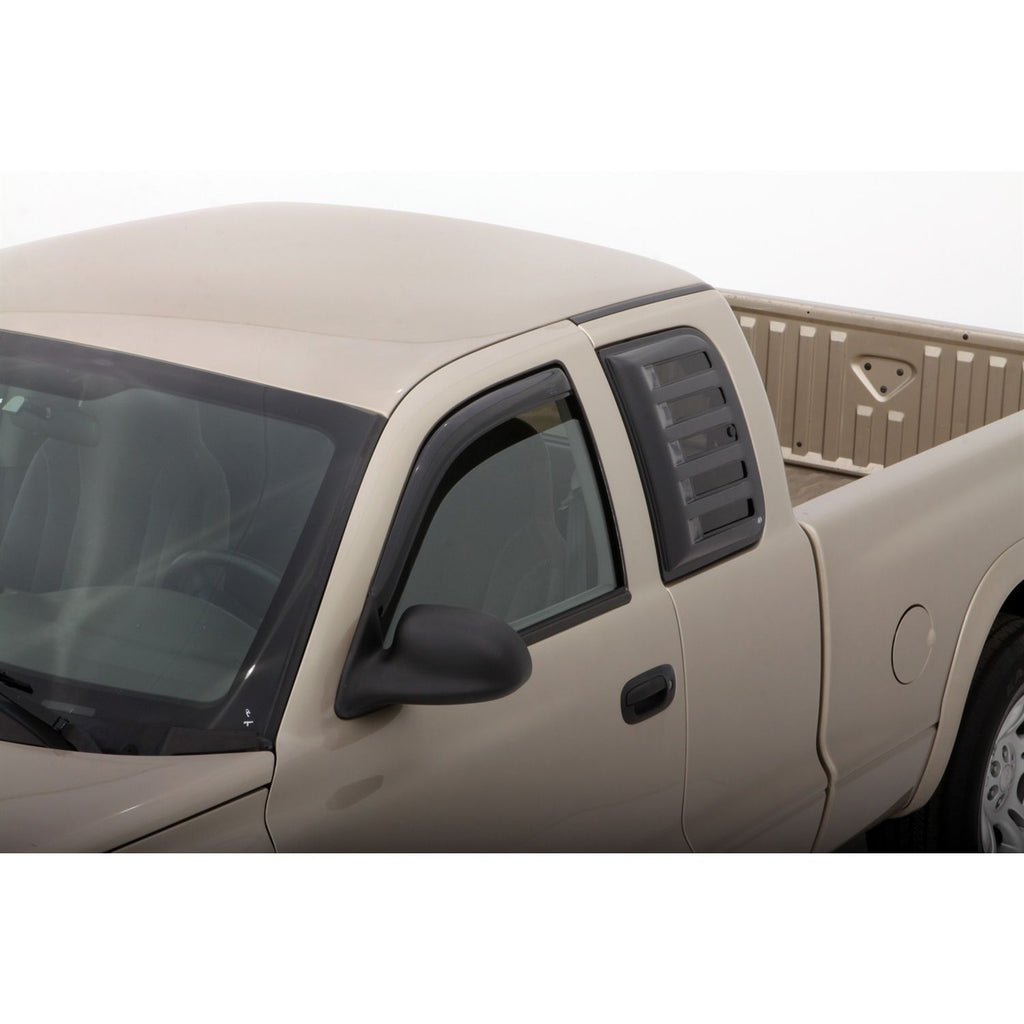 Auto Ventshade 94735 Original Ventvisor Side Window Deflector Dark Smoke 4-Piece Set for 2001-2006 Mazda Tribute