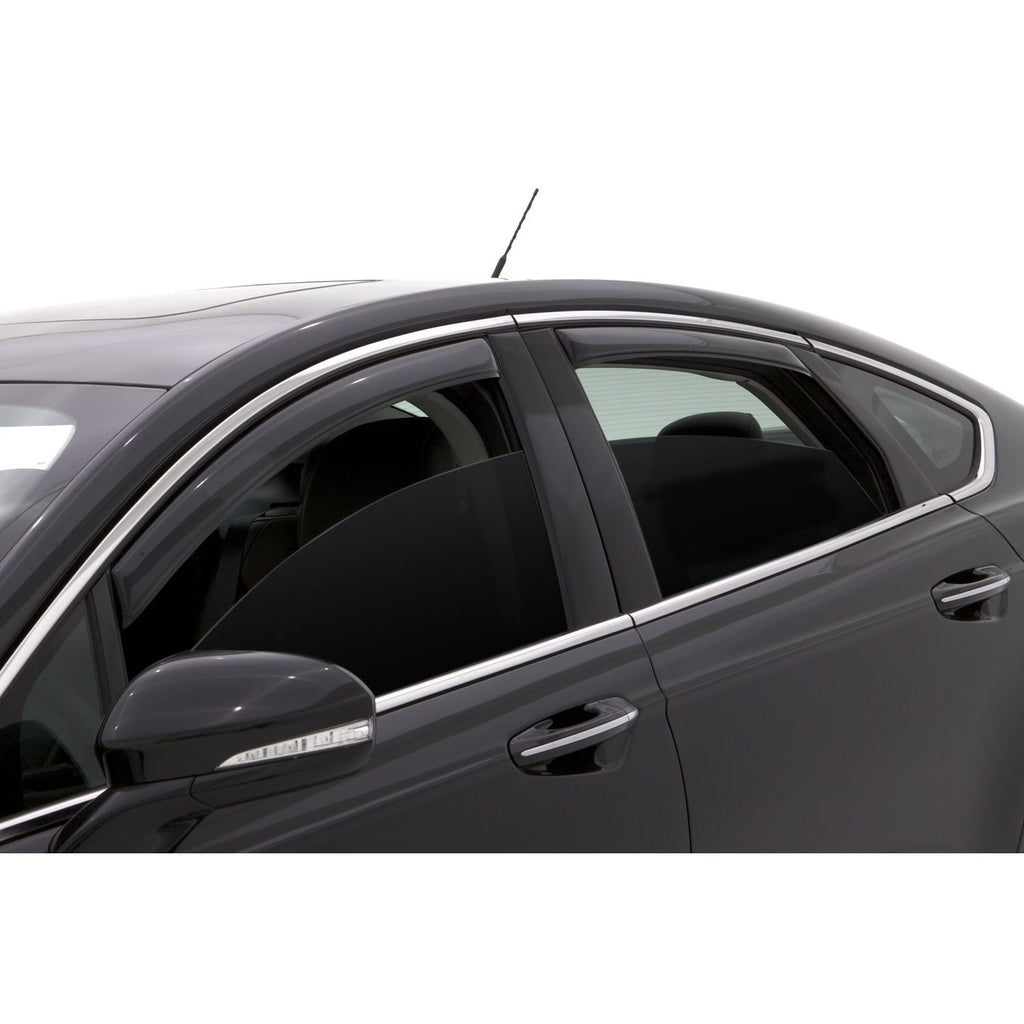 Auto Ventshade 194714 In-Channel Ventvisor Side Window Deflector 4-Piece Set For 2013-2020 Ford Fusion