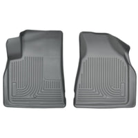 Husky Liners 18212 | Husky Liners Front Floor Liners, Fits 07-17 ACADIA/ENCLAVE/OUTLOOK/TRAVERSE FRONT FLOOR LINERS GREY