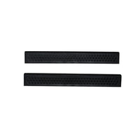 Auto Ventshade 88958 Stepshield Black Door Sill Protector 2-Piece Set for 1994-2003 Chevrolet S10/GMC Sonoma 1995-2005 S10 Blazer/S15 Jimmy Also fits 1996-2000 Isuzu Hombre