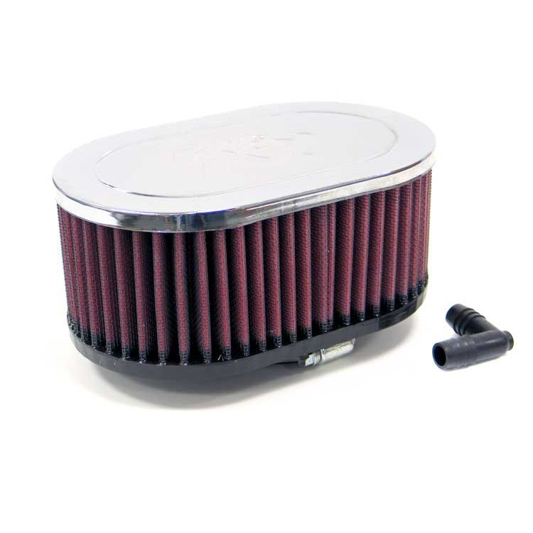 K&N RA-077V Universal Clamp-On Air Filter