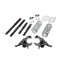 BELLTECH 780ND LOWERING KITS  Front And Rear Complete Kit W/ Nitro Drop 2 Shocks 1996-2003 Isuzu Hombre 4 cyl. (2WD) 3 in. F/3 in. R drop W/ Nitro Drop II Shocks