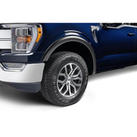 Bushwacker 20131-02 Black OE-Style Smooth Finish Front Fender Flares for 2021-2022 Ford F-150