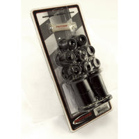 Suspension Leaf Spring Bushing Kit  Rear  Black; 76-86 Jeep CJ