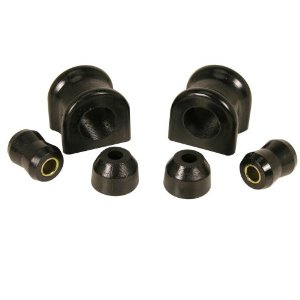 Suspension Stabilizer Bar Bushing Kit  Front  Black  30.5mm; 97-06 TJ