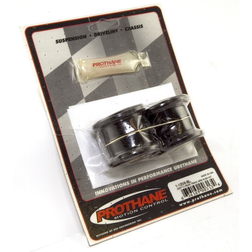 Suspension Track Bar Bushing Kit  Rear  Black; 97-06 Jeep Wrangler TJ