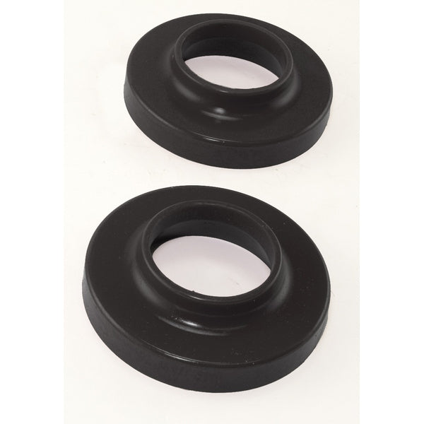 Suspension Coil Spring Isolator Kit  Black; 97-06 Jeep Wrangler TJ