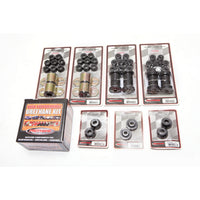 This Black Polyurethane Bushing Kit From Prothane Fits 76-79 Jeep CJ5 And CJ7.