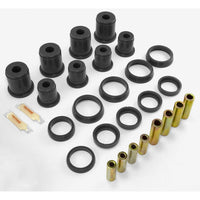 Suspension Control Arm Bushing Kit  Front  Black; 97-06 Wrangler TJ