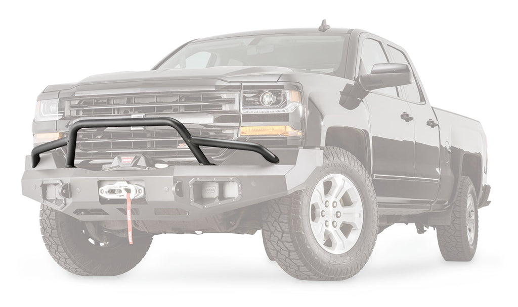 Powder Coated Black Steel With Brush Guard Skid Plate Step Plate