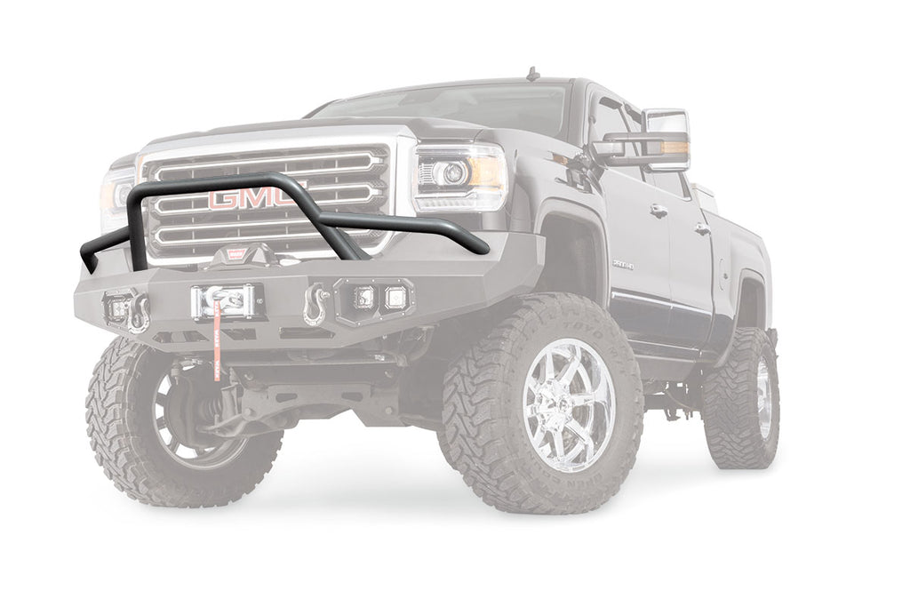 Powder Coated Black Steel With Brush Guard Skid Plate Step Plate