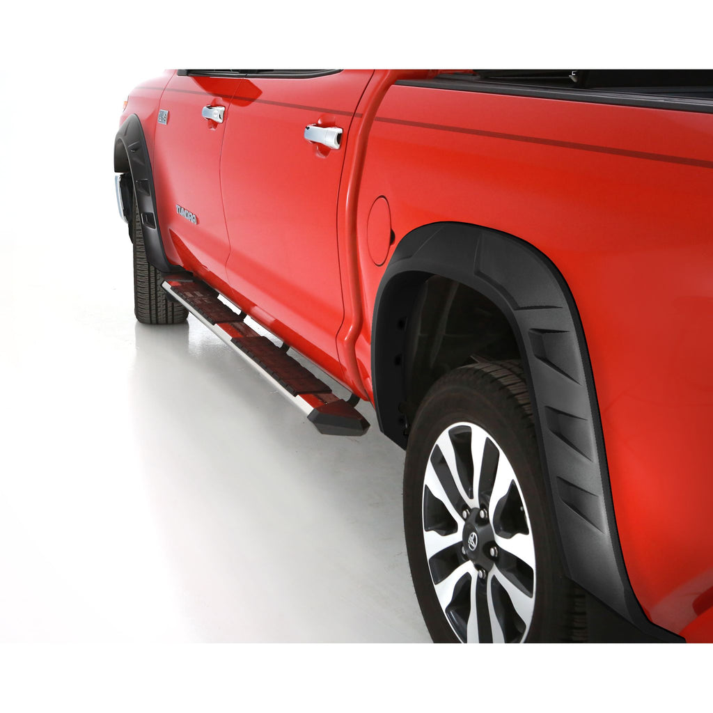 Bushwacker 30050-02 DRT Style Fender Flares; Rear for 2014-2020 Toyota Tundra