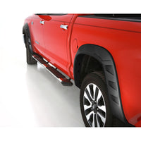 Bushwacker 30050-02 DRT Style Fender Flares; Rear for 2014-2020 Toyota Tundra