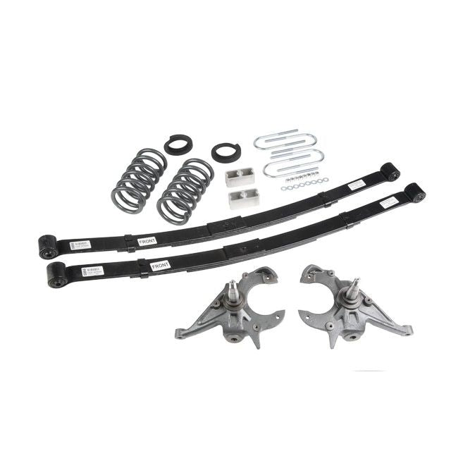 BELLTECH 631 LOWERING KITS  Front And Rear Complete Kit W/O Shocks 1995-1997 Chevrolet Blazer/Jimmy 4 cyl. 4 in. or 5 in. F/5 in. R W/O Shocks