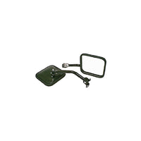 Door Mirror Kit  CJ-Style  Black; 87-95 Jeep Wrangler YJ