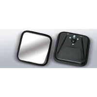 Door Mirror Head  CJ- Style  Convex  Black; 55-86 Jeep CJ5/CJ6/CJ7/CJ8