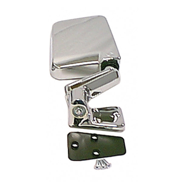 Door Mirror  Right  Chrome; 87-02 Jeep Wrangler YJ/TJ
