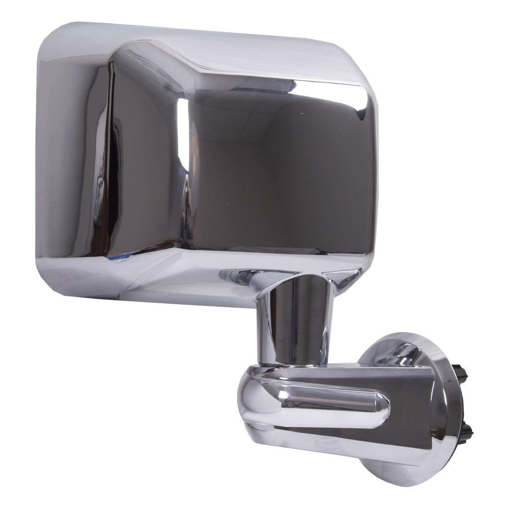 Door Mirror  Right  Chrome; 07-18 Jeep Wrangler JK