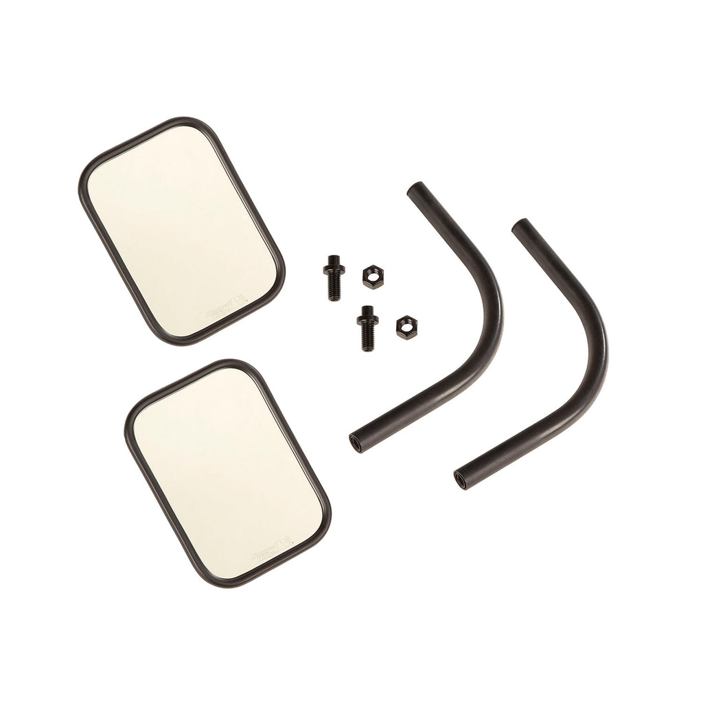 Trail Mirror Kit  Rectangular  Pair; 18-21 Wrangler / Gladiator