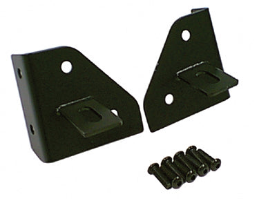 Light Mount Bracket Kit  Windshield; 76-95 Jeep CJ/Wrangler YJ