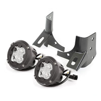 Rugged Ridge 11027.19 | Light Kit, Windshield Mounted, Dual Beam, Round; 97-06 Wrangler TJ