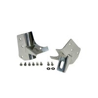 Light Mounting Brackets  Windshield  Stainless Steel; 97-06 TJ