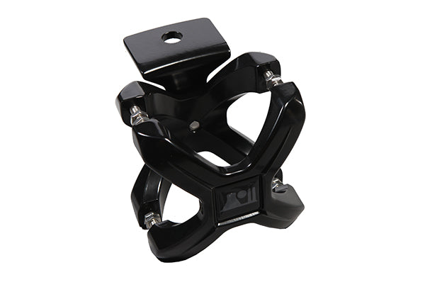 This Black X-clamp From Rugged Ridge Fits All 2.25-3 Inch Round Bars.