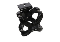 This Black X-clamp From Rugged Ridge Fits All 2.25-3 Inch Round Bars.