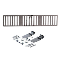 This Stainless Steel Hood Kit From Rugged Ridge Only Fits 1997 Jeep Wrangler TJ.