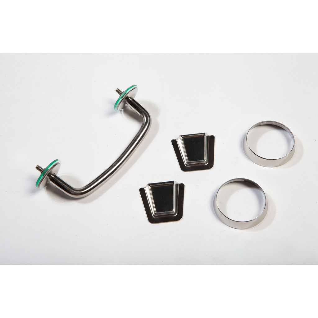 Hood Tie Down Kit  Stainless Steel; 13-18 Jeep Wrangler JK