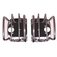 Rugged Ridge 11103.02 | Tail Light Euro Guards, Stainless Steel; 76-06 Jeep CJ/Wrangler