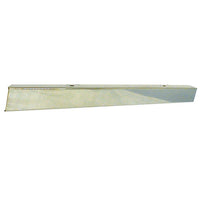 Rugged Ridge OMI-11107.03 | Stainless Steel Front Bumper Without Holes; 55-86 Jeep CJ Models