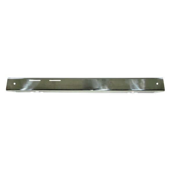 Rugged Ridge OMI-11109.01 | Front Bumper Overlay, Stainless Steel; 76-86 Jeep CJ Models