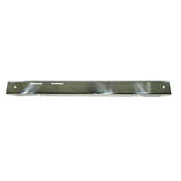 Rugged Ridge OMI-11109.01 | Front Bumper Overlay, Stainless Steel; 76-86 Jeep CJ Models