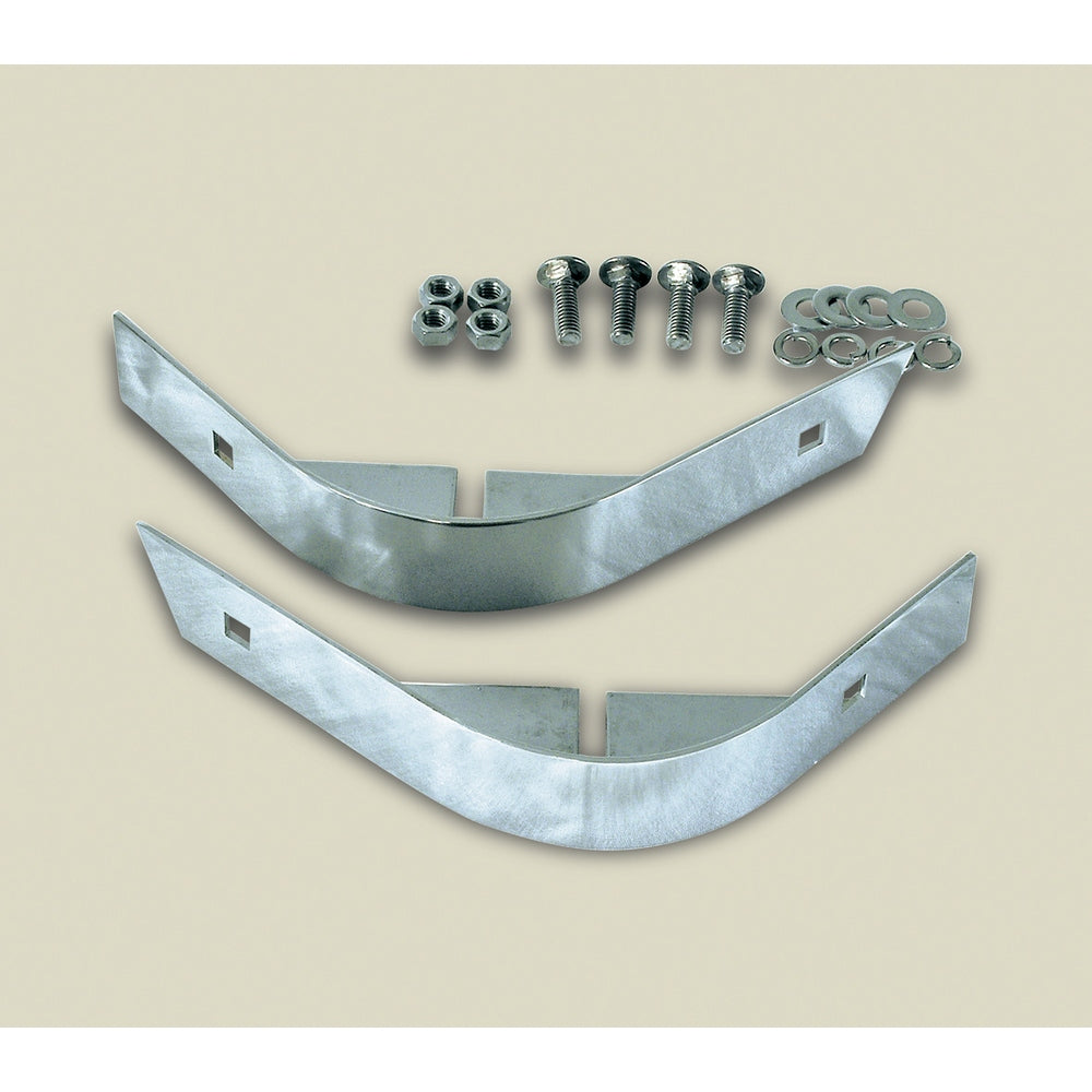 Body Armor Kit  Rear Quarter Panel  Stainless; 87-95 Jeep Wrangler YJ