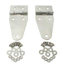Hood Hinge  Stainless Steel; 76-95 Jeep CJ/Wrangler YJ