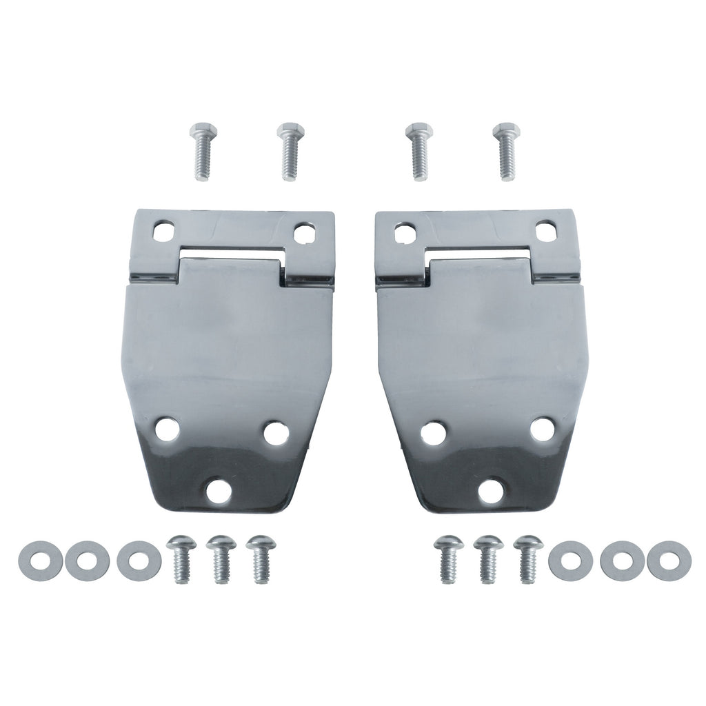Liftgate Hinge Kit  Hard Top  Stainless Steel; 76-86 Jeep CJ