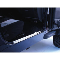 Door Entry Guard Kit  Stainless Steel; 97-06 Jeep Wrangler TJ