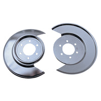 Brake Dust Shield  Stainless Steel; 77-78 Jeep CJ5/CJ7/CJ8 Scrambler