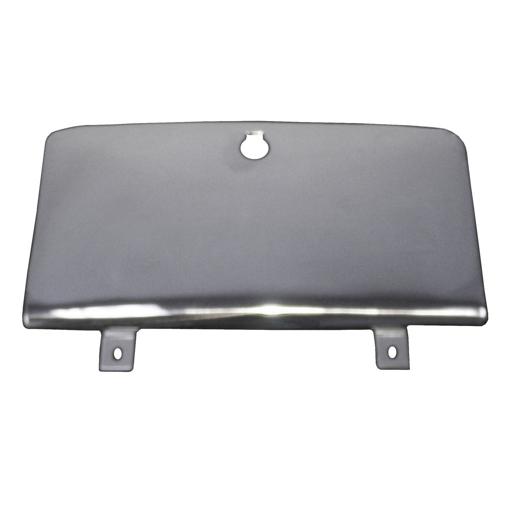 Glove Box Door  Stainless Steel; 76-86 Jeep CJ