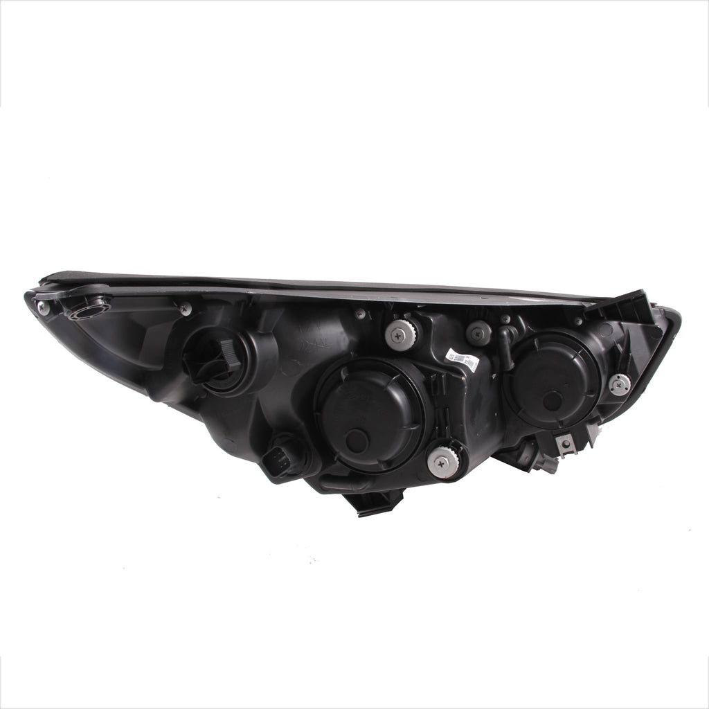 ANZO USA-111259 | Projector Headlight Set w/2 Halos; Clear Lens; Chrome Housing;Pair