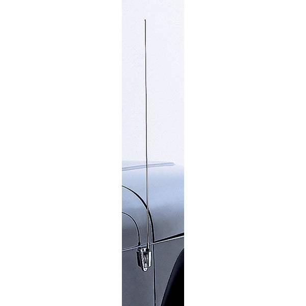 Antenna Kit  Mast/Base Cover  Stainless Steel; 97-06 Wrangler TJ/LJ