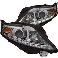 ANZO USA-111323 | Projector Headlight Set; Clear Lens; Chrome Housing;Pair w/U-Bar;
