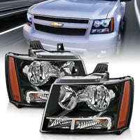ANZO USA-111392 | Crystal Headlights Black