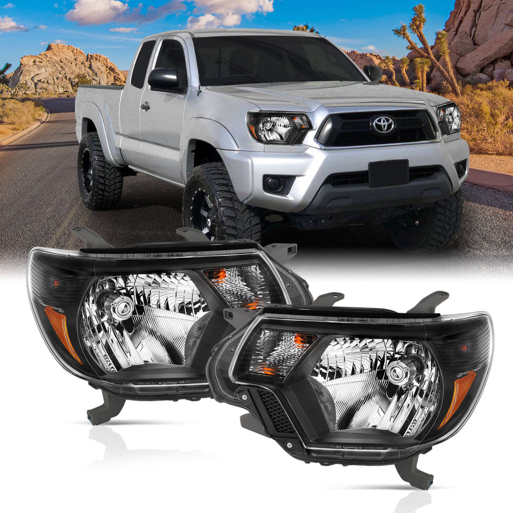 ANZO USA-111395 | Crystal Headlights Black