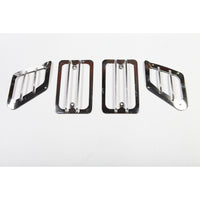 Euro Guard Kit  Side Marker/Turn Signal  Stainless; 97-06 Wrangler TJ
