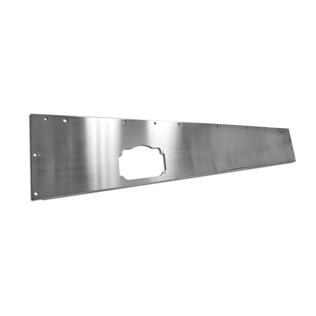 Dash Panel  Stainless Steel; 76-86 Jeep CJ