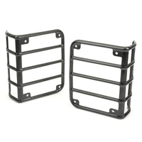 Rugged Ridge 11226.11 | Tail Light Euro Guards, Textured Black; 07-16 Jeep Wrangler JK