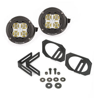 Rugged Ridge 11232.17 | Light Kit, Windshield Mounted, Dual Beam, Round; 07-18 Wrangler JK