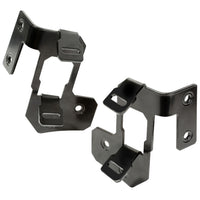 Rugged Ridge 11232.30 | A Pillar Light Mount, Semi-Gloss Black; 07-16 Jeep Wrangler JK